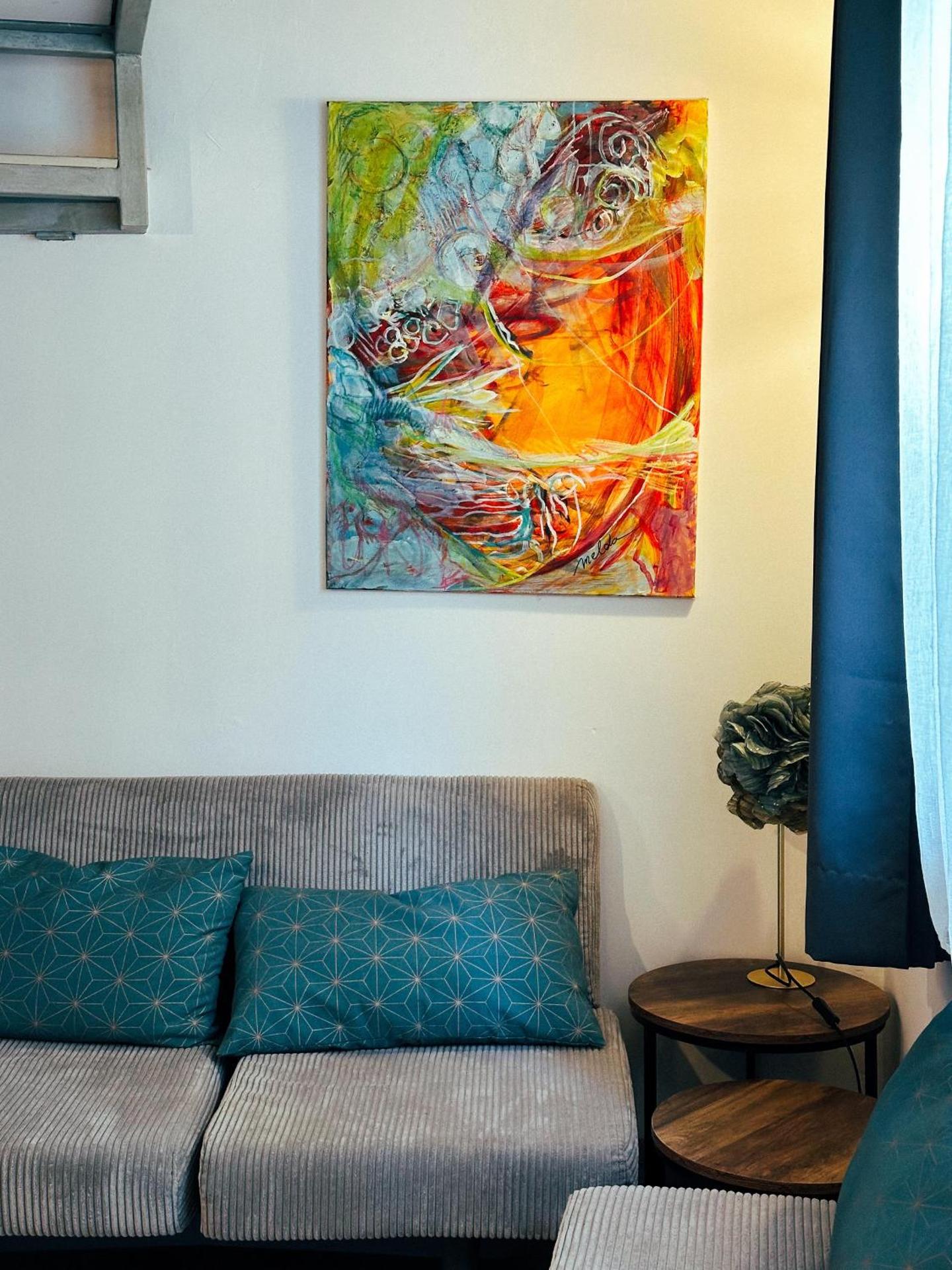 Casaluna, centre village, joli petit studio