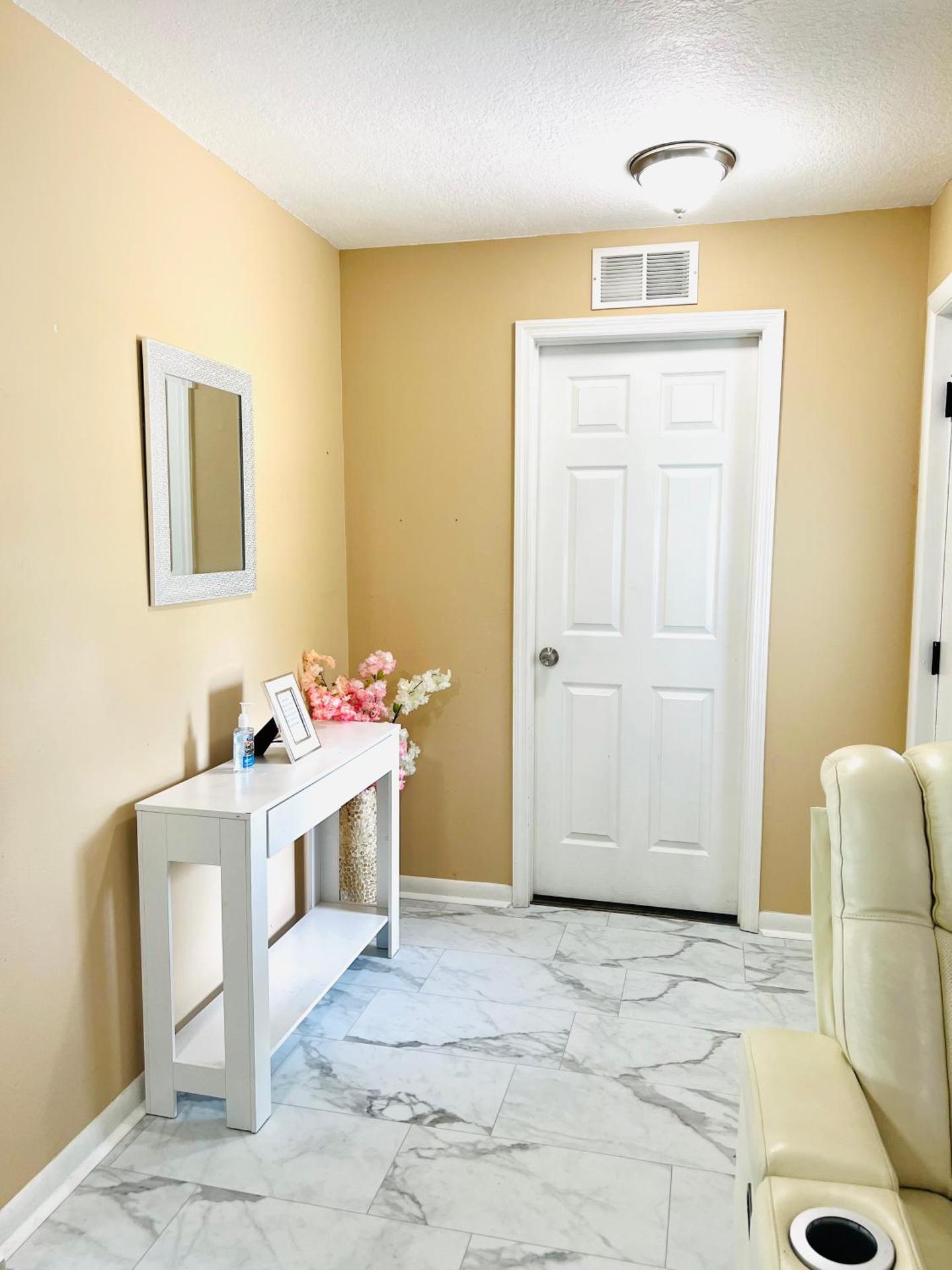 Pool house near beach