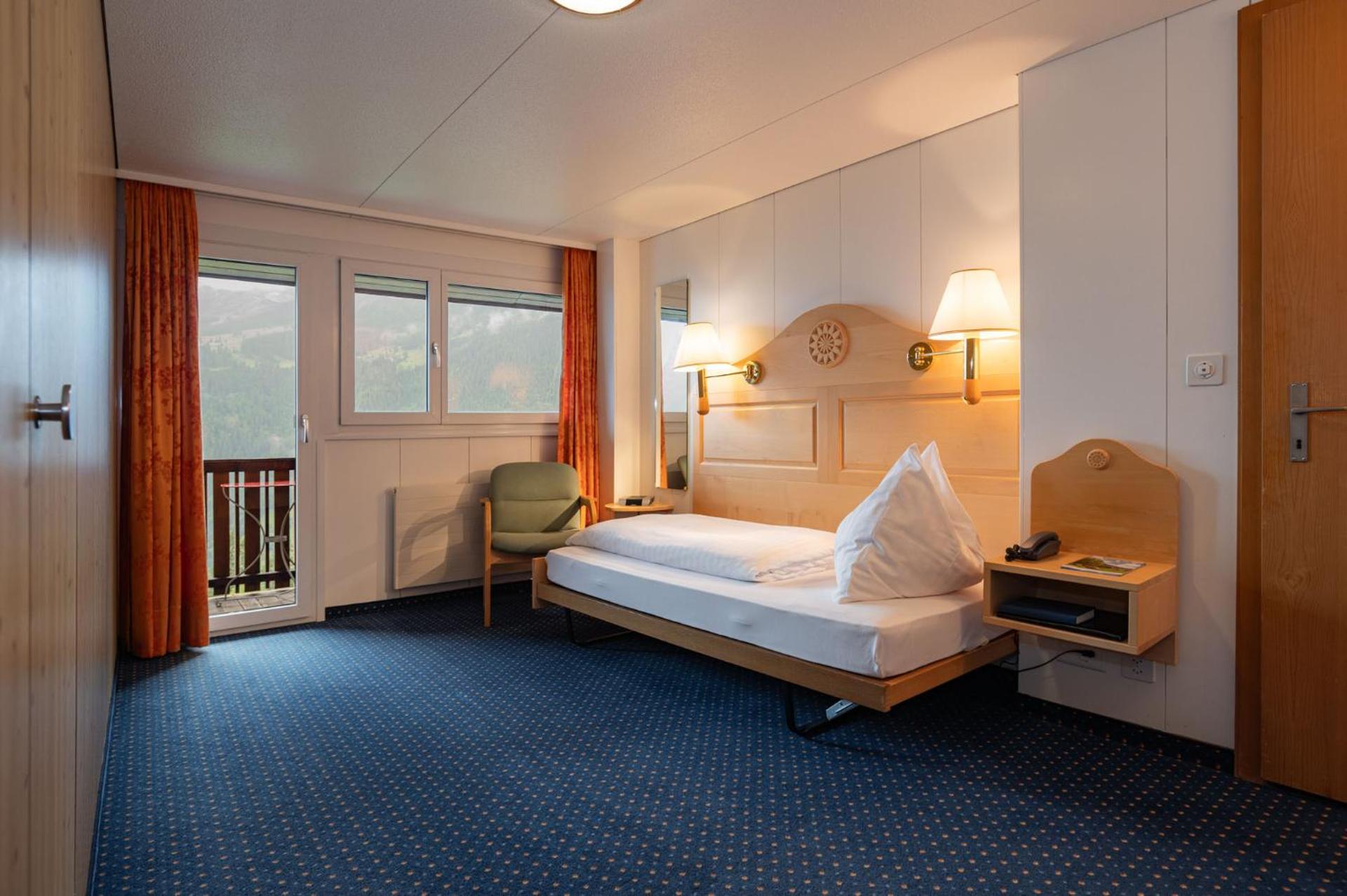 Jungfrau Panorama Single room with balcony