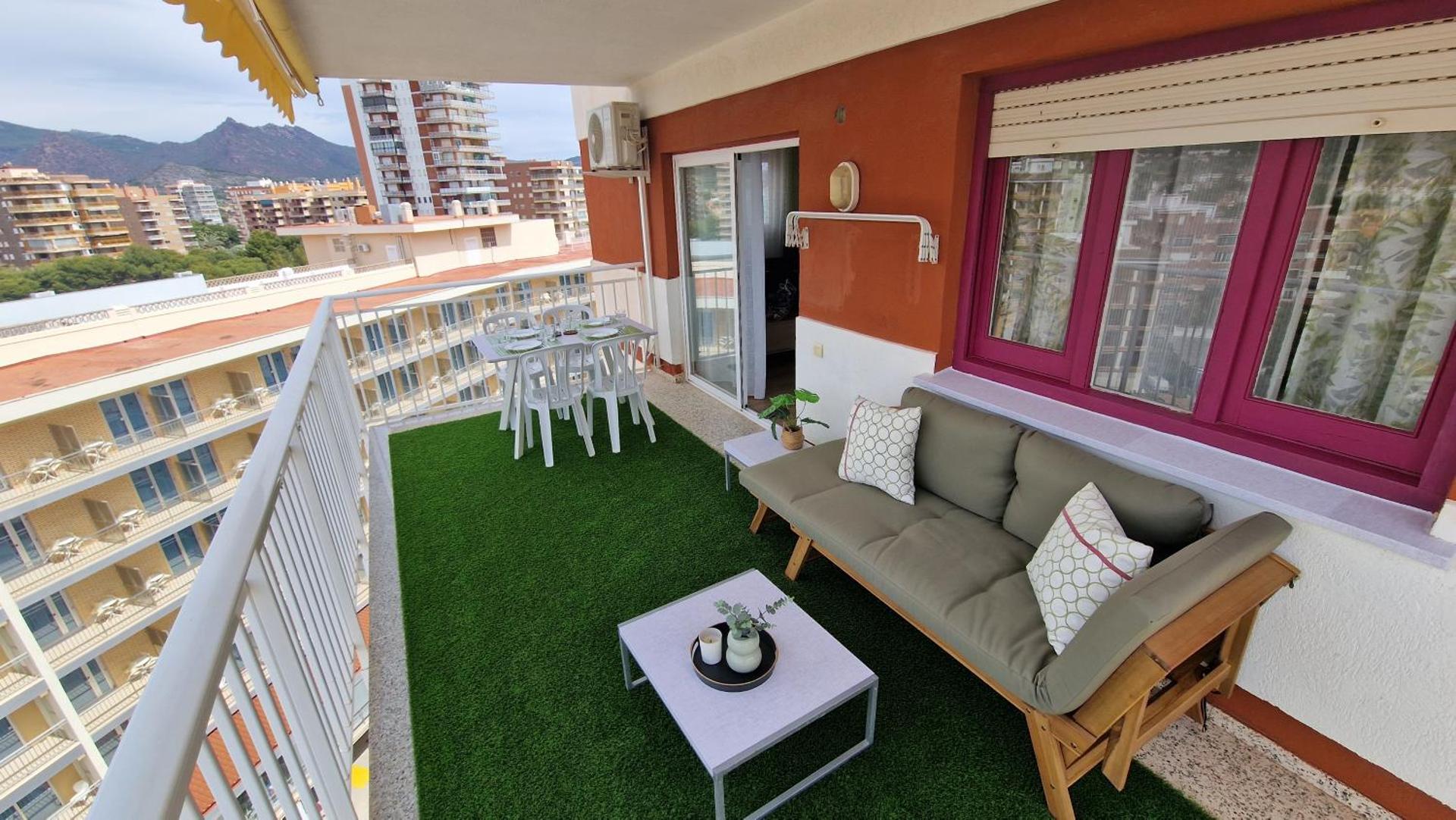 Incredible seafront with sunrise and sunset views