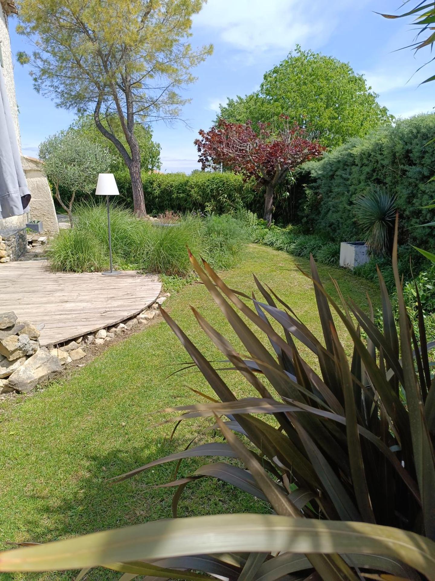 La Capitelle , Chambre double indépendante avec piscine