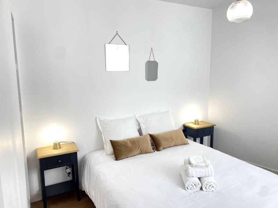 Le Métropolitain-proche centre-clim-tout équipé-linges fournis