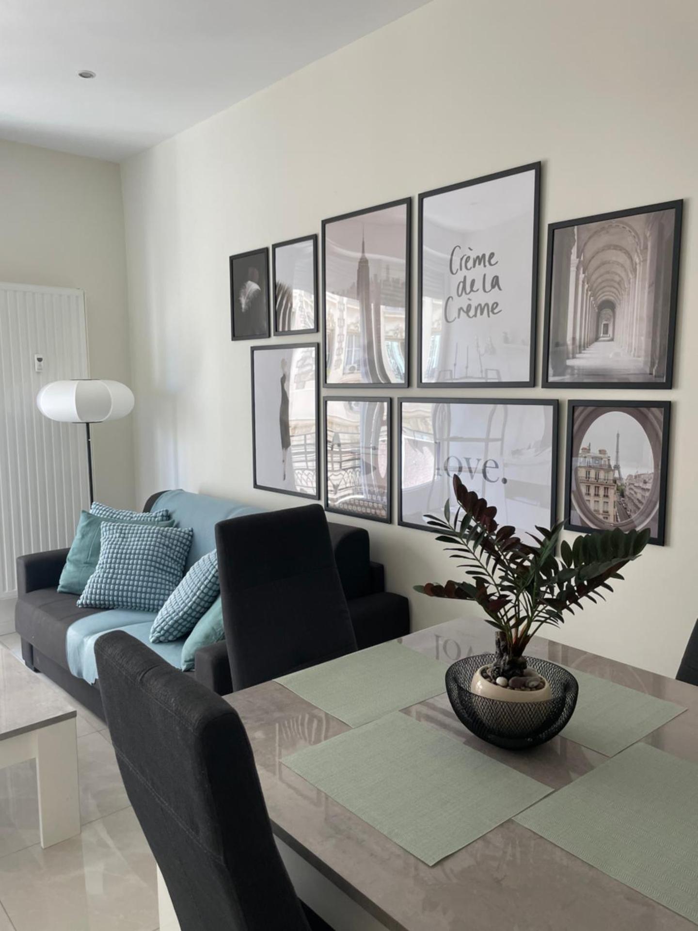 Новая 3-комнатная квартира на 2й линии от моря.