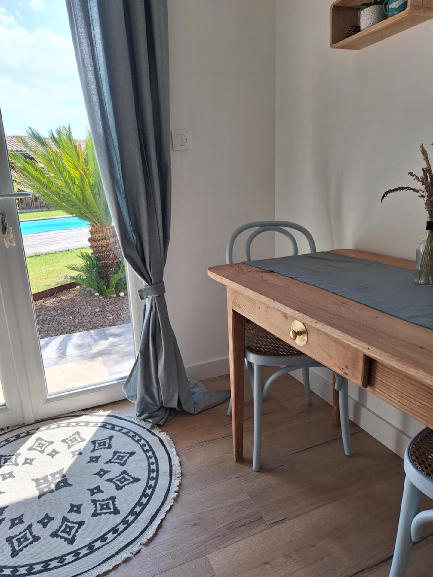 Le spot Landais - Côté piscine