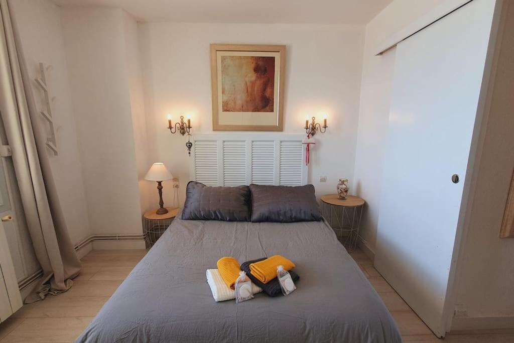 Duplex Les Palmiers sur la Plage CLIM WIFI 1ère ligne 4 personnes - ROSSIconciergerie - Linge inclus