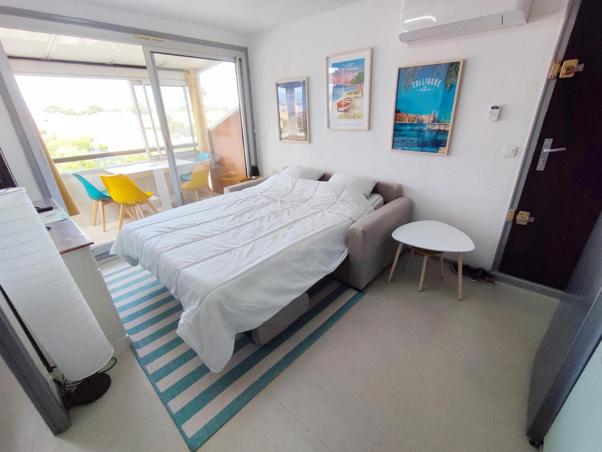 Appartement familiale 4 pers, véranda proche plage