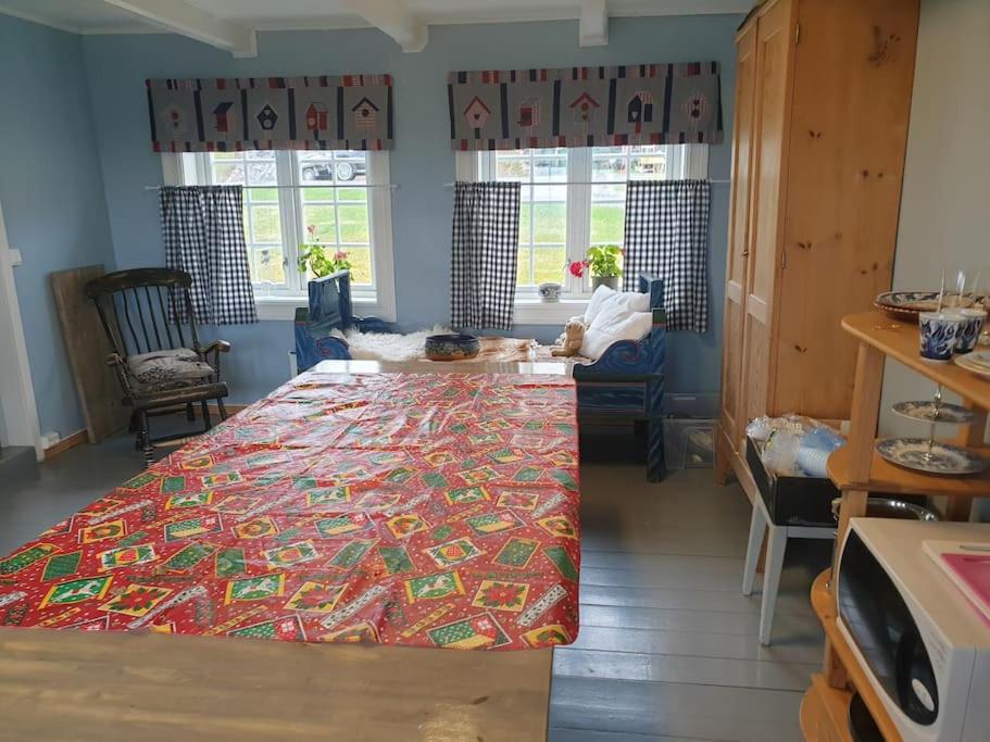 Newly renovated house on a farm