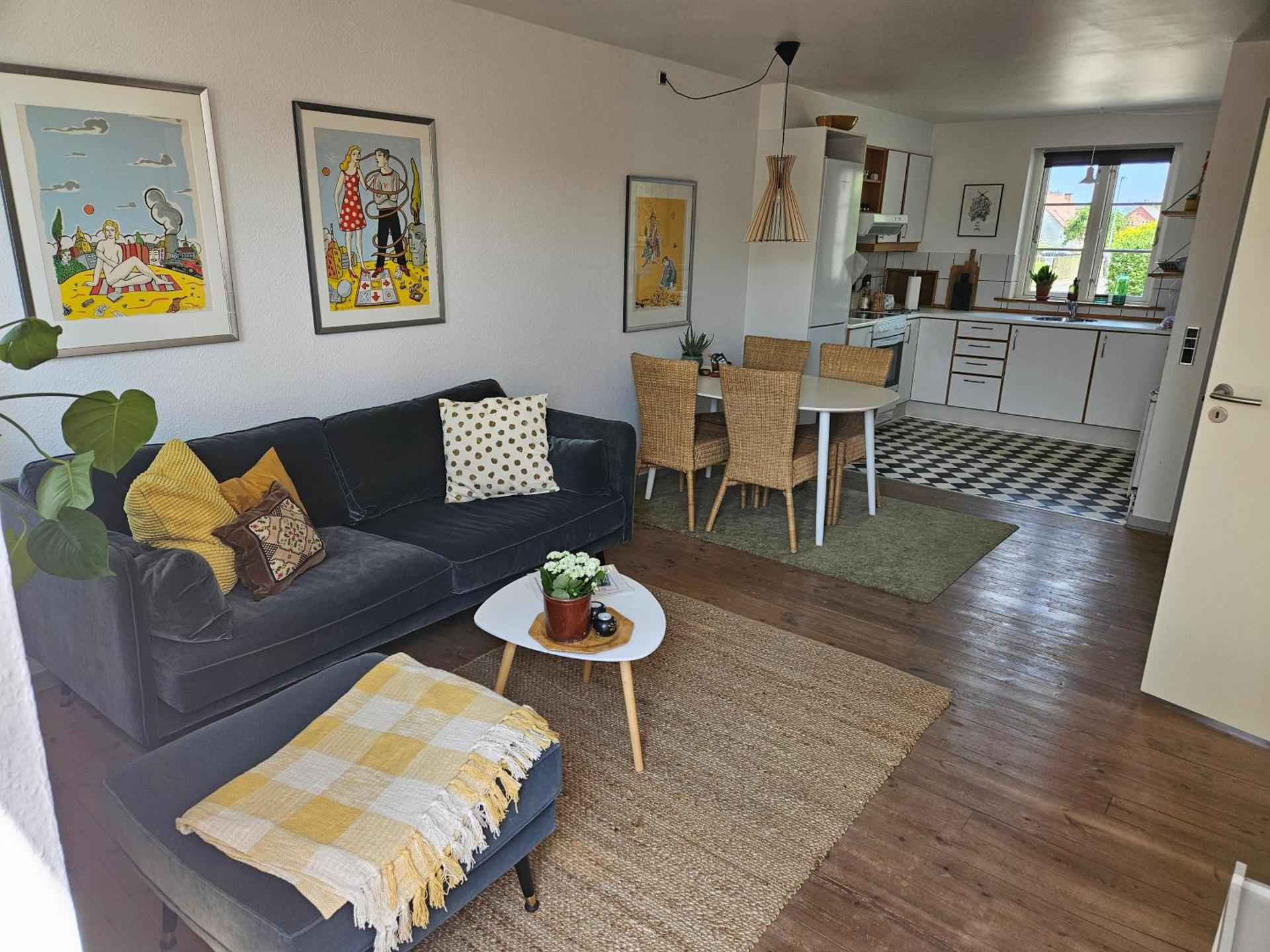 Lejlighed A med dejlig gårdhave på Thurø Kæledyr er IKKE gratis og skal tilføjes