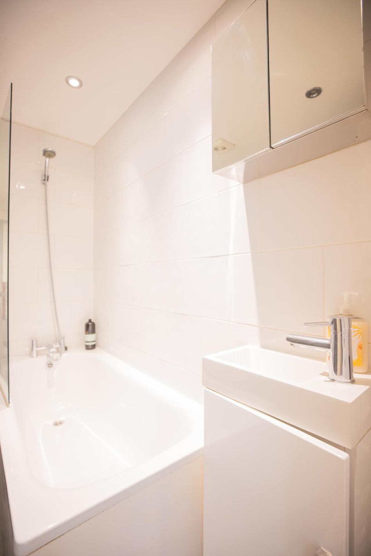 One bedroom at Chelsea cloister Hotel