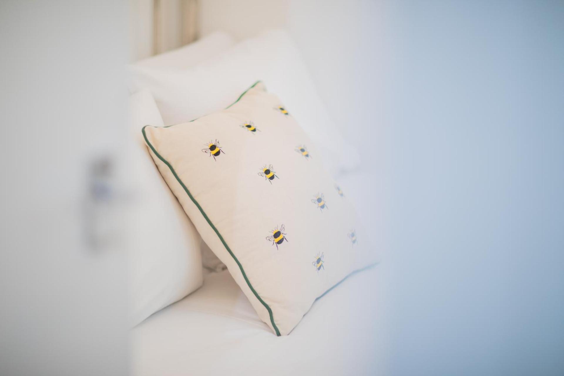 One bedroom at Chelsea cloister Hotel