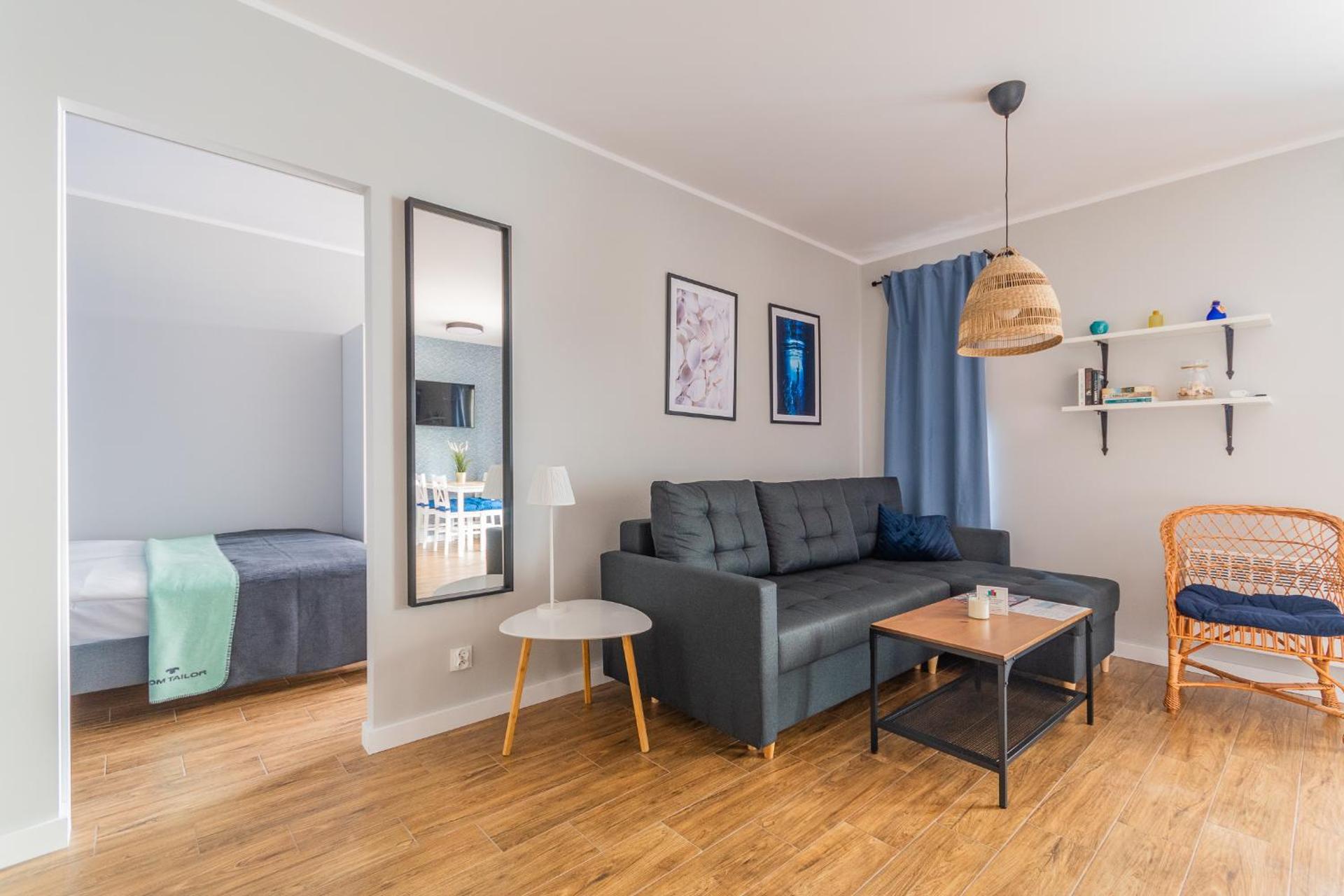 APARTAMENTY MIERZEJA - STEGNA PARK MEDIUM, 500 m od plaży, Bezpłatny Meleks