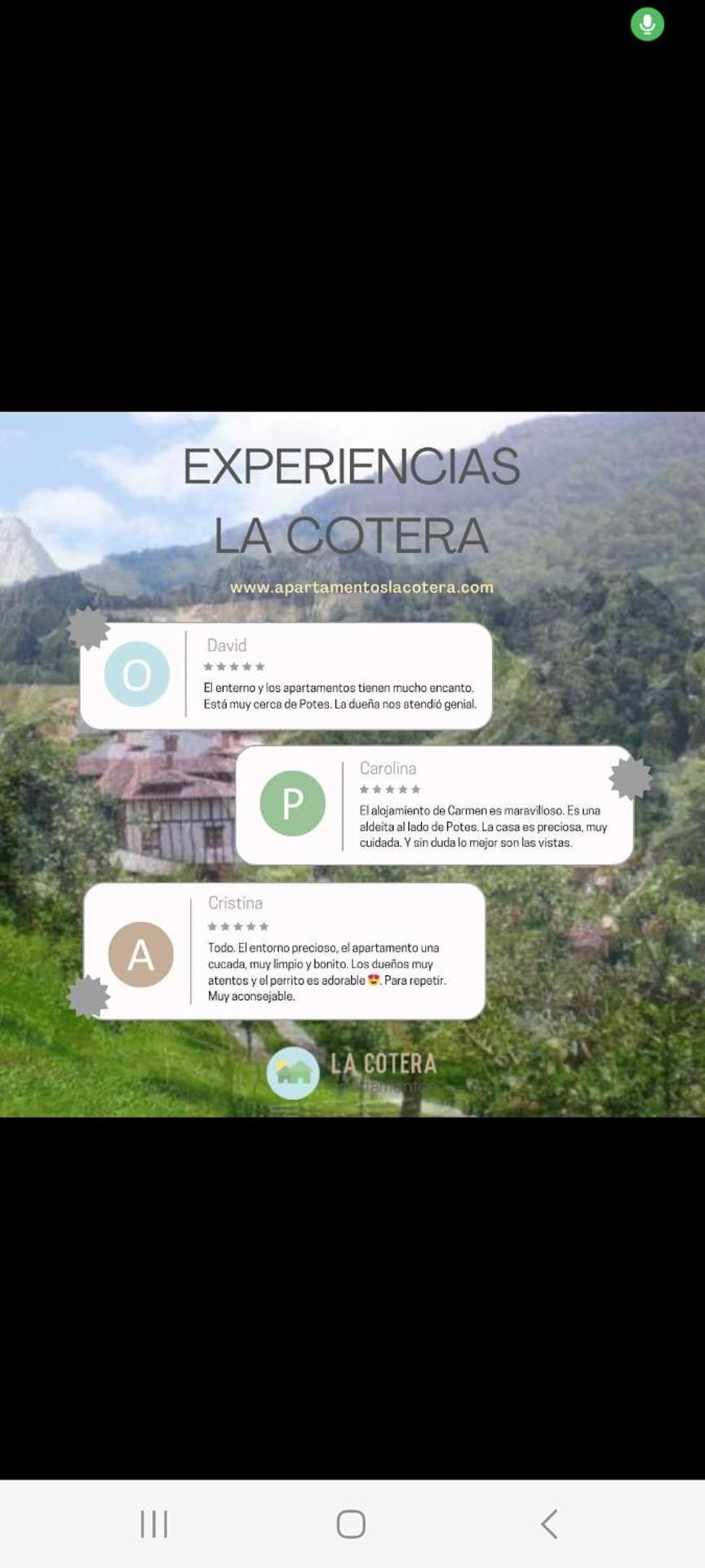 APARTAMENTOS LA COTERA - BARRIO DE ARRIBA segunda entrada 2