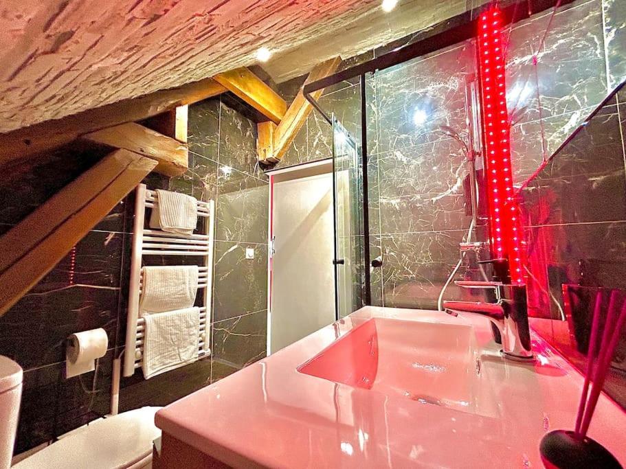 loft des désirs hammam, jacuzzi