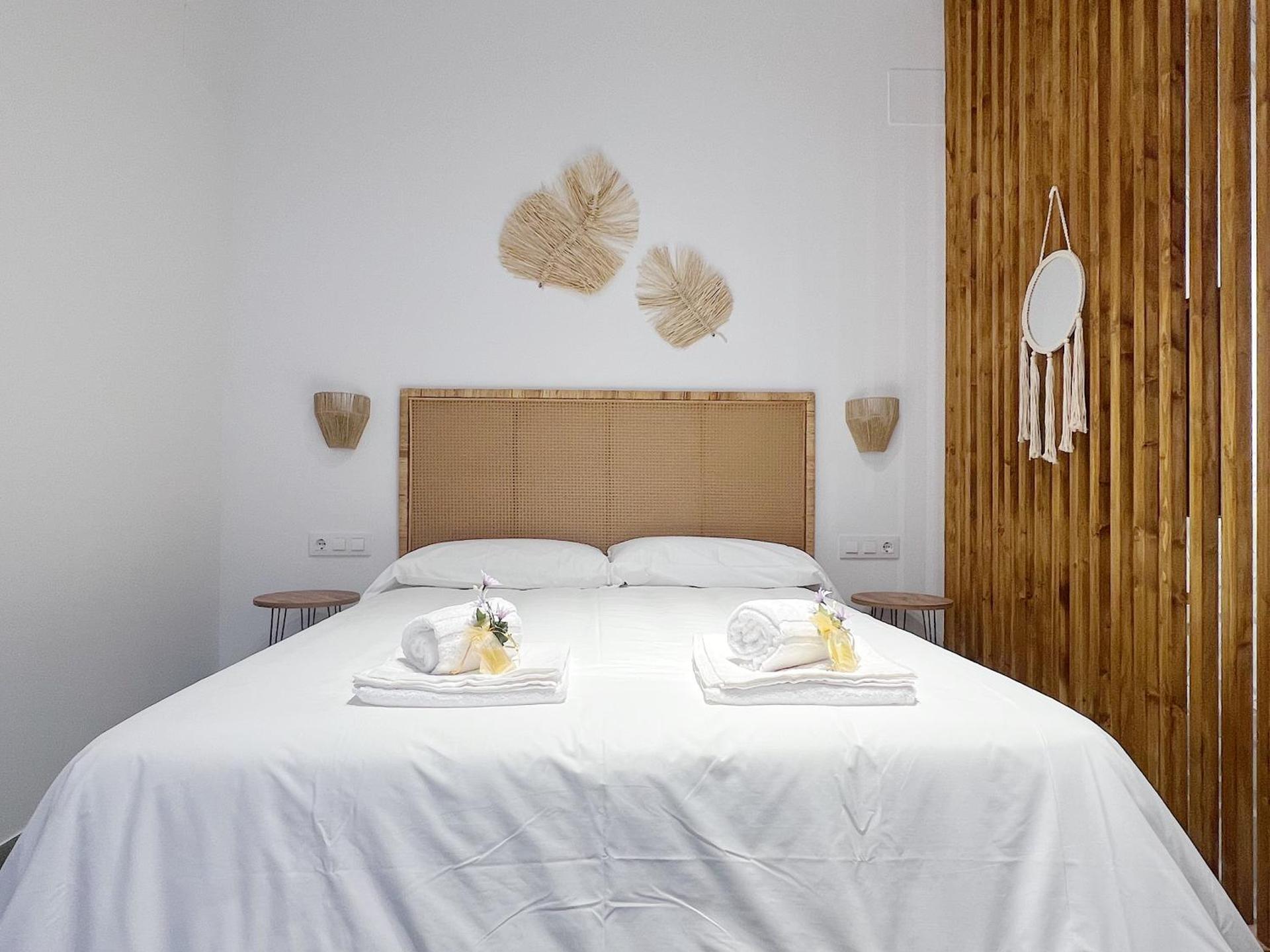 Encantador apartamento vigas de madera