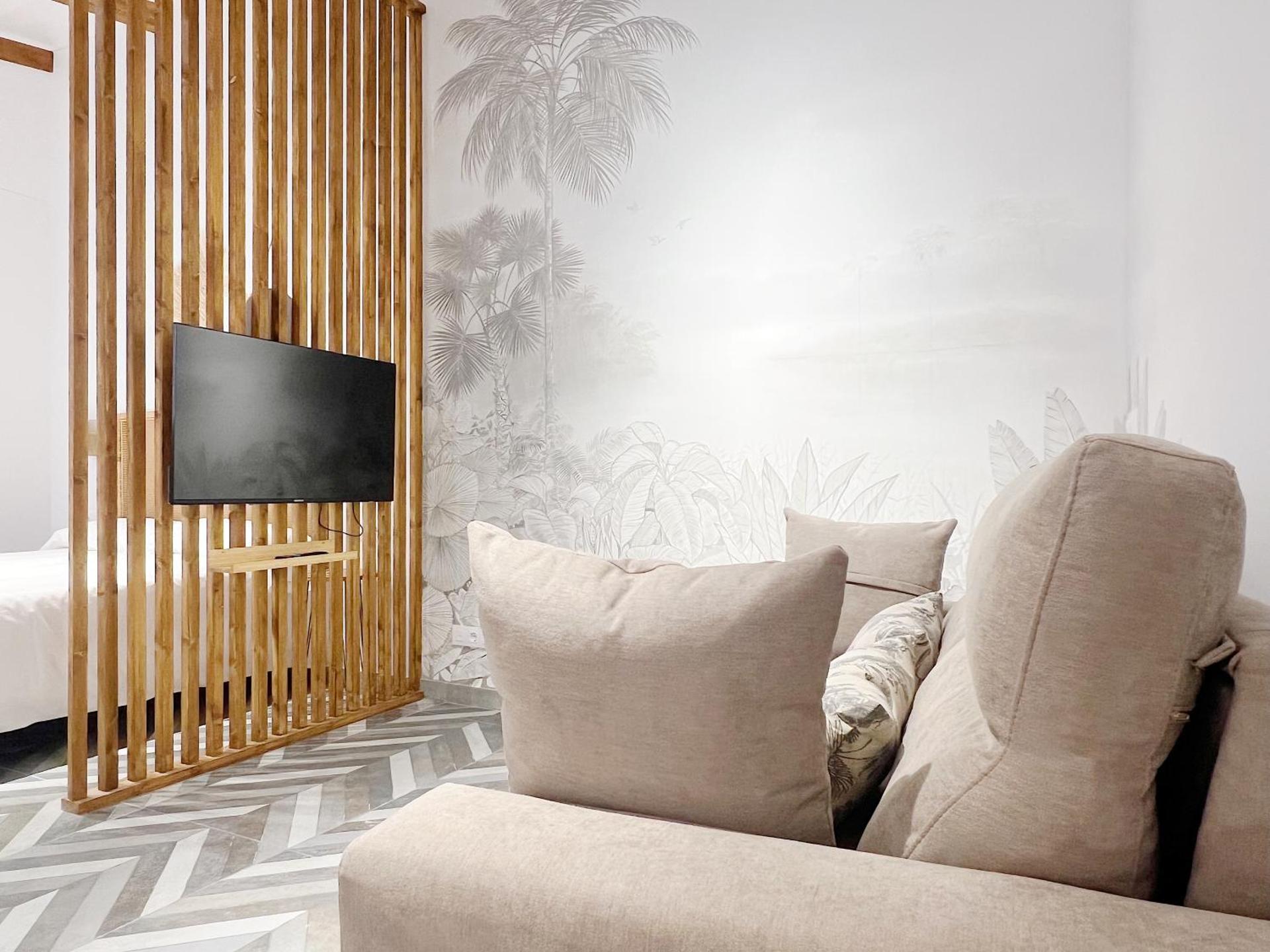 Encantador apartamento vigas de madera