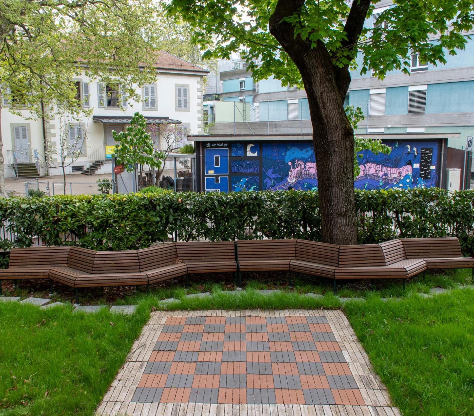 Inner courtyard view
