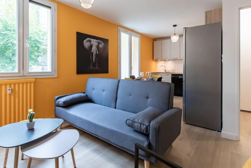 Appartement rénové pour 6 avec parking