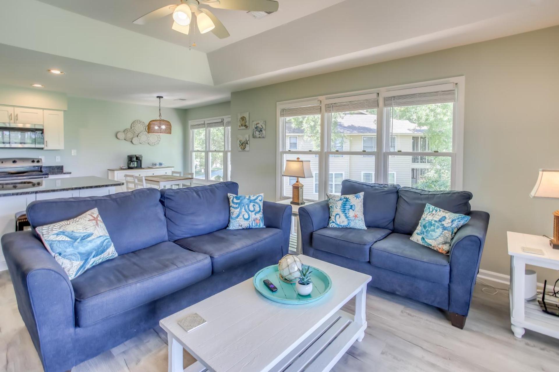 Sunset Beach Golf Condo with Pool about 2 Mi to Beach!