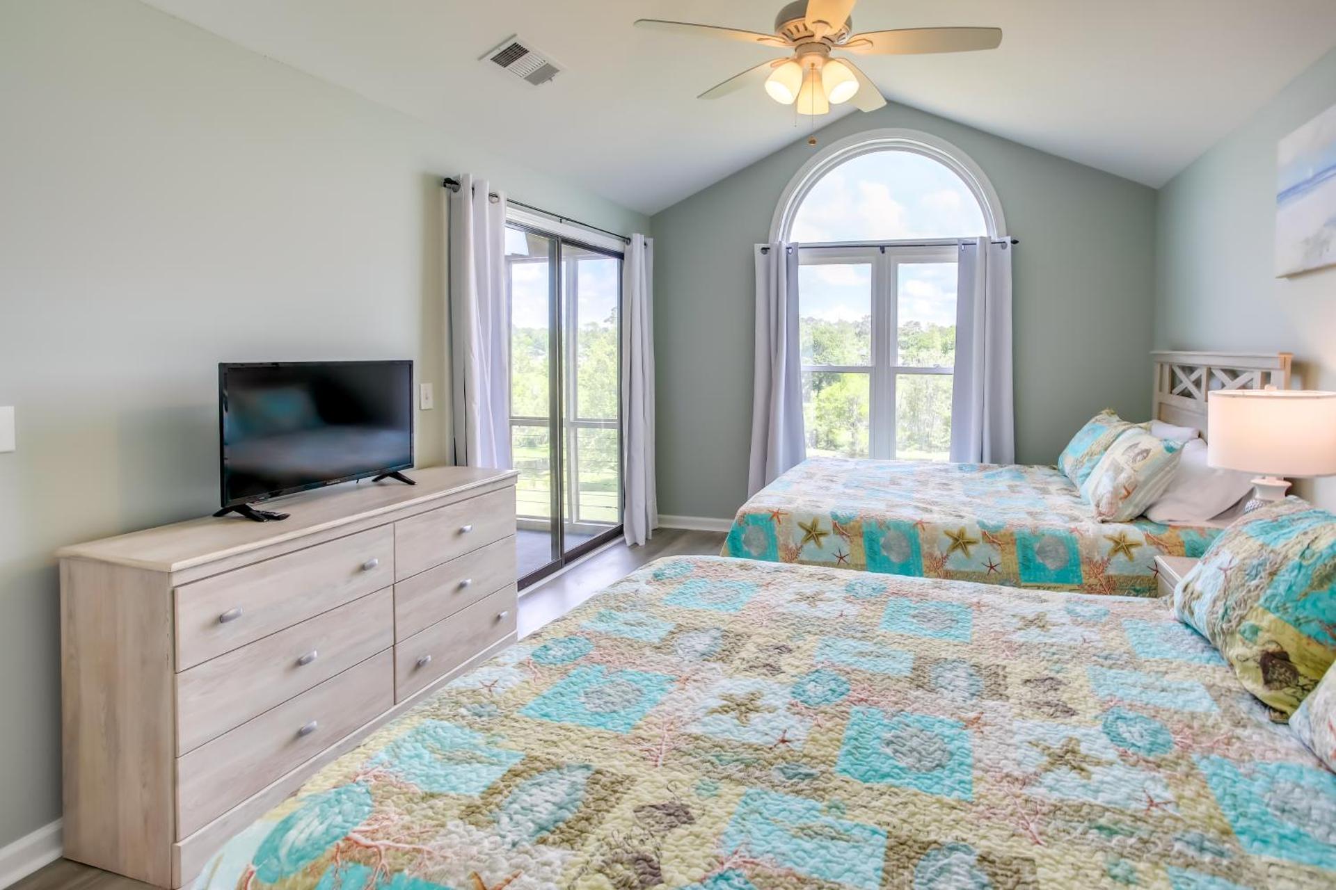 Sunset Beach Golf Condo with Pool about 2 Mi to Beach!