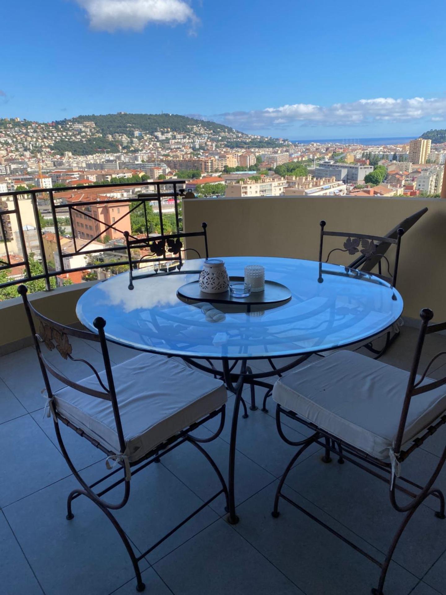 Appartement 02 Vue Panoramique -WIFI- Parking privé -NICE