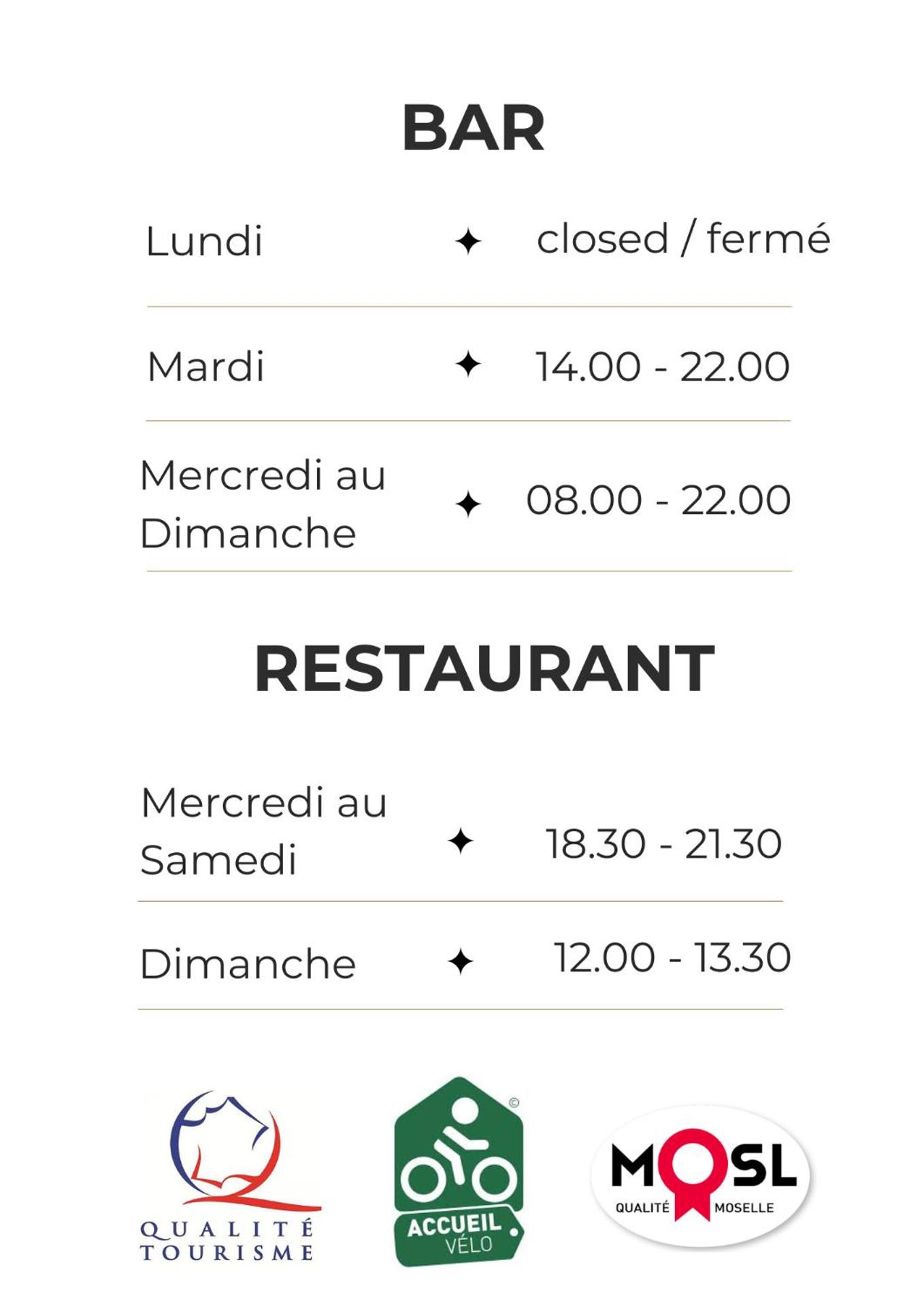 Restaurant/places to eat