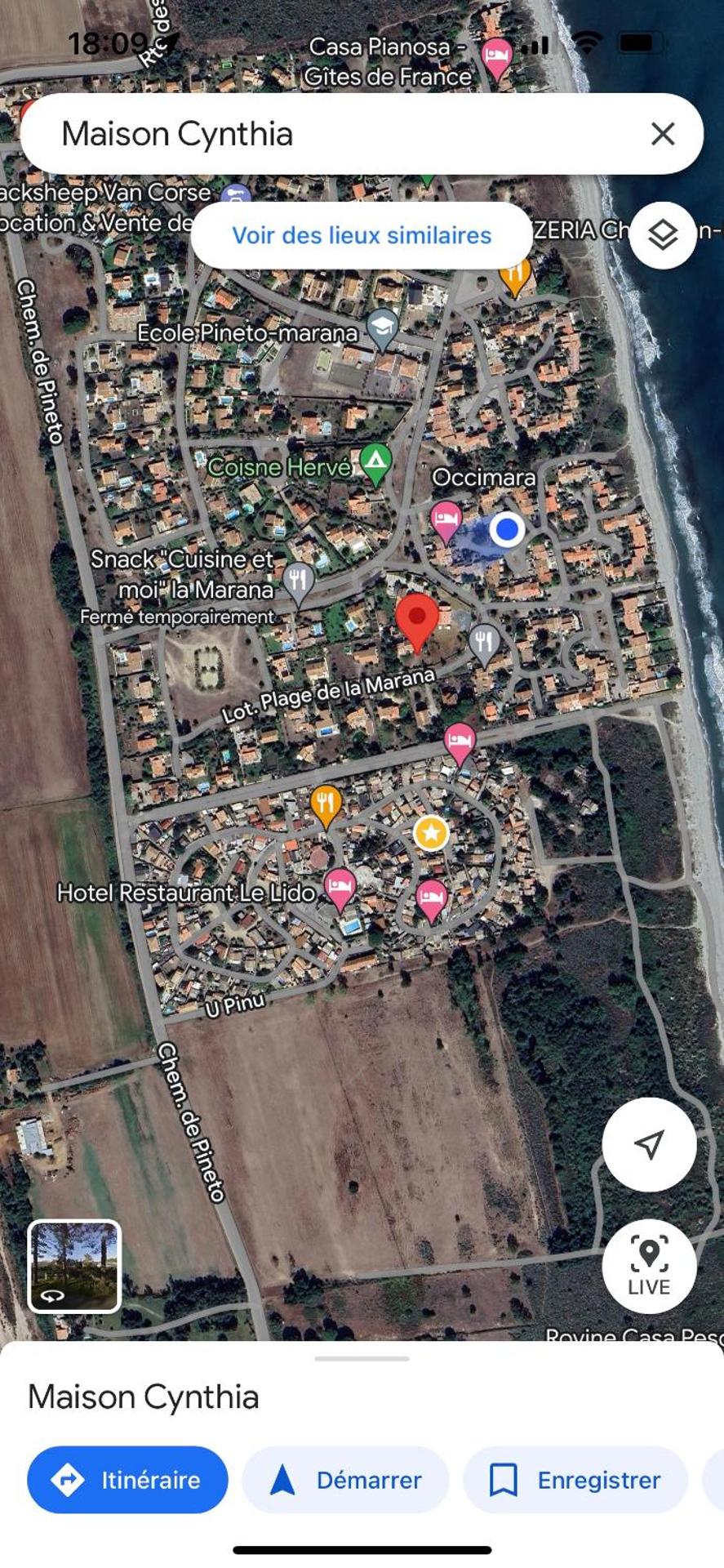 Maison de charme en bord de mer