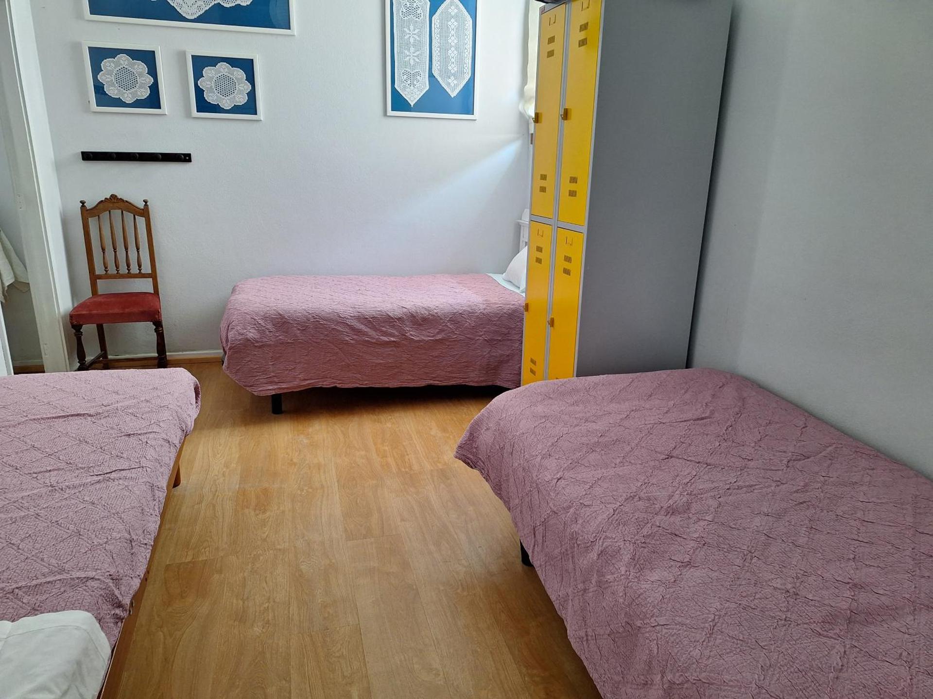 Single Bed in Female Dormitory Room