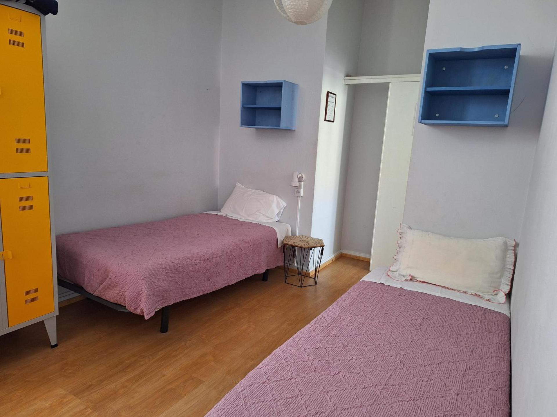 Single Bed in Female Dormitory Room
