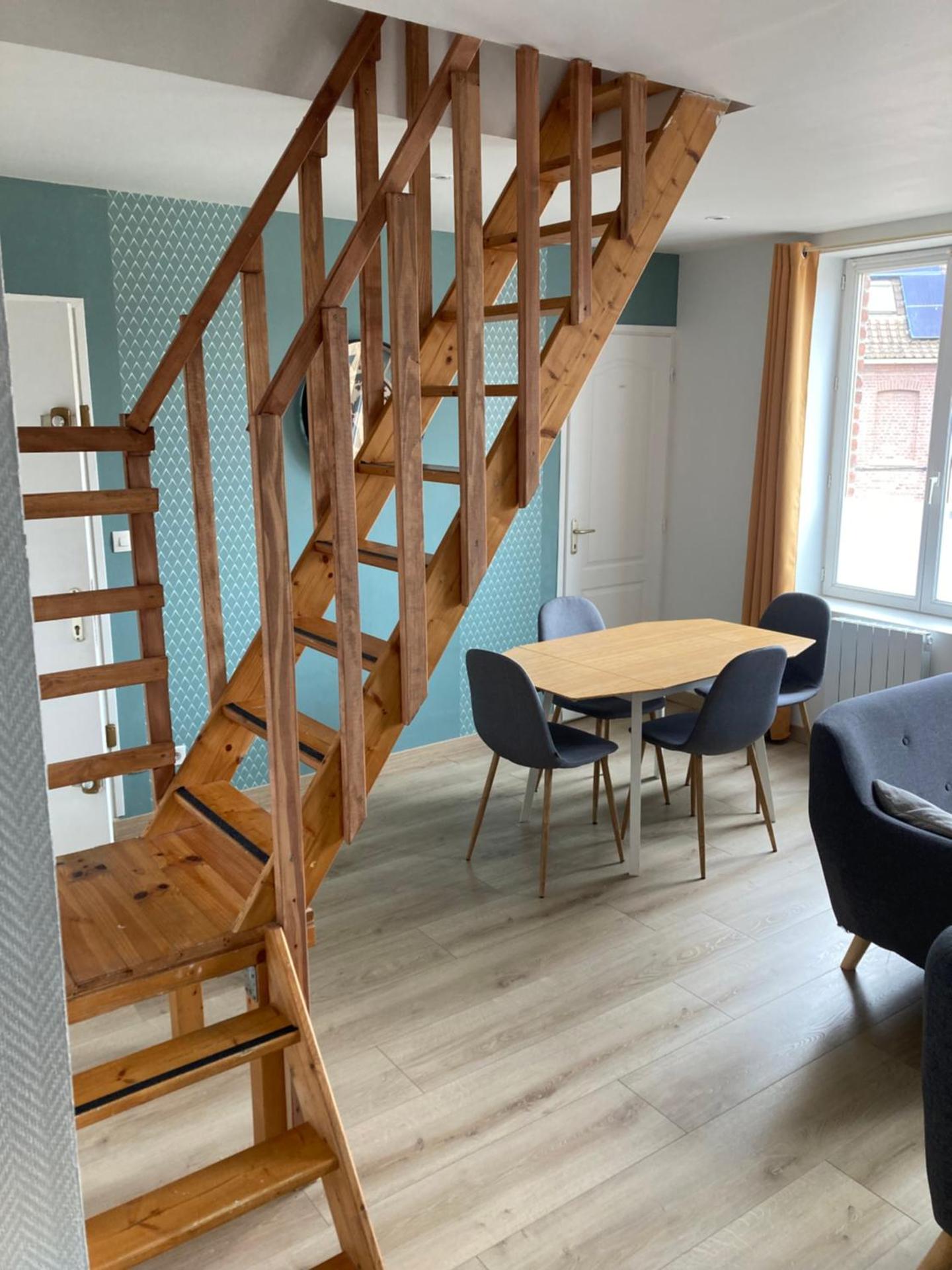 Gîte Le Duplex - 5min de la gare vers Lille-Lens-Arras