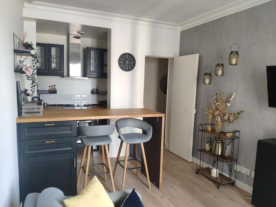 Charmant deux pièces moderne