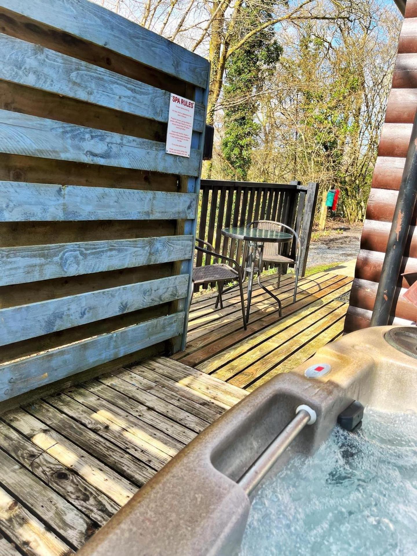 Wren 8-Hot Tub-Woodland Lodges-St Clears-Carmarthen-Tenby