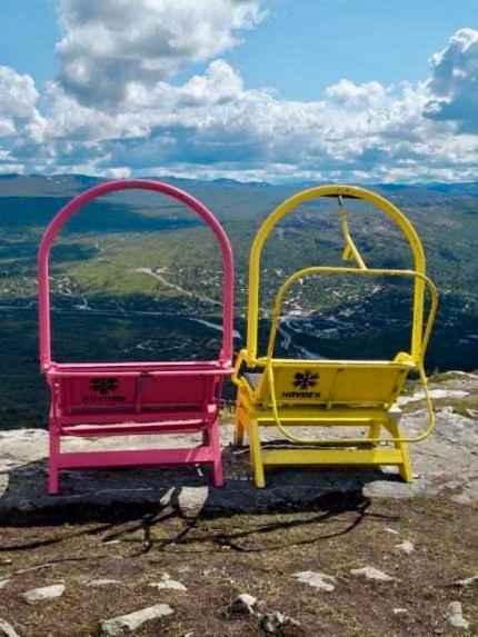 Brand new cabin at Hovden cross-country skiing