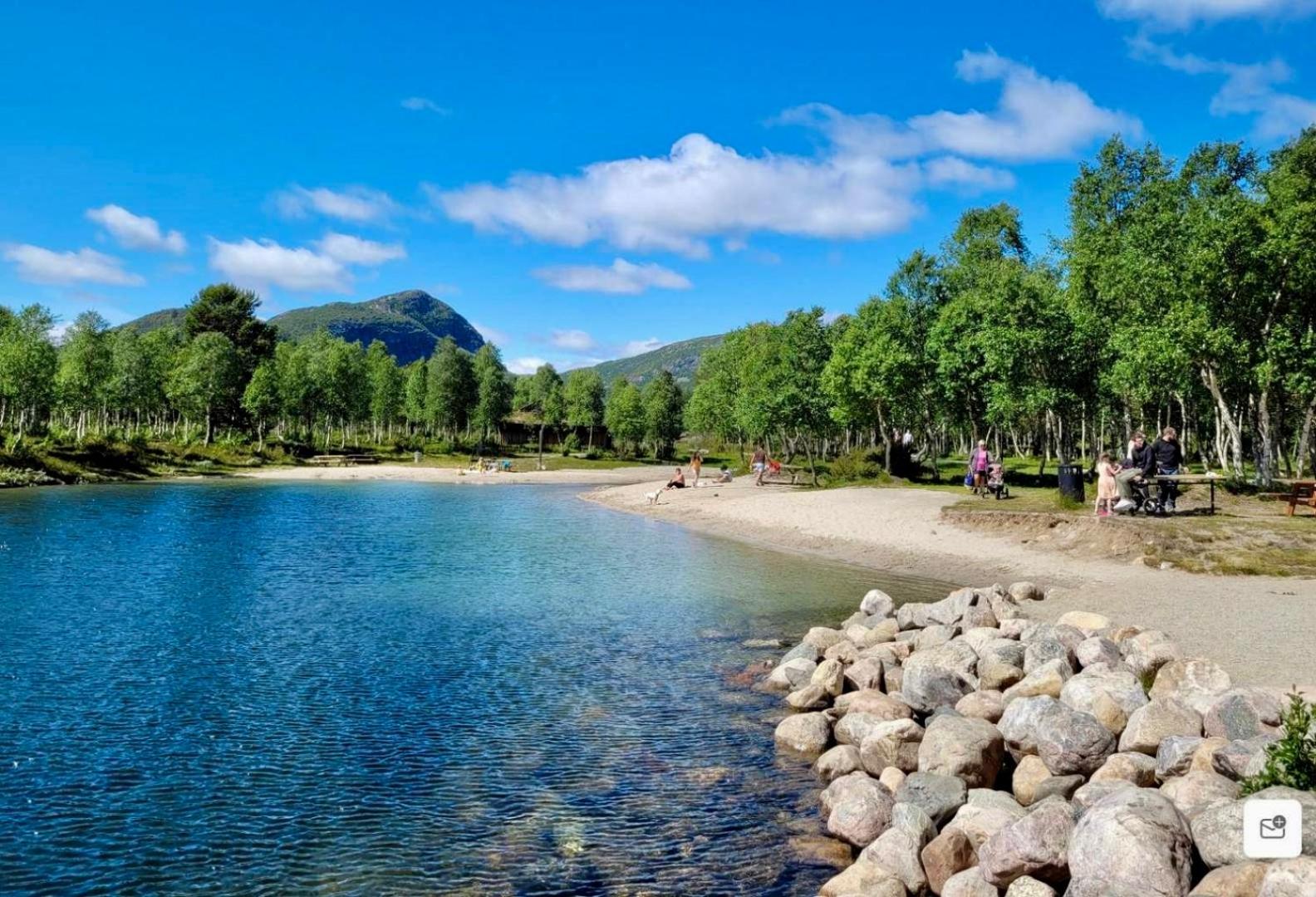 Brand new cabin at Hovden cross-country skiing
