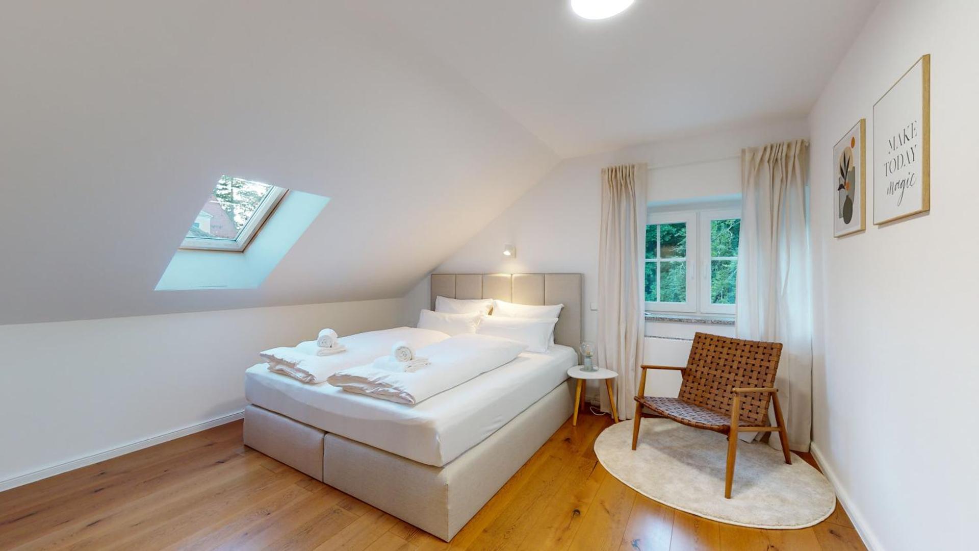 Two-Bedroom Apartment with Garden View