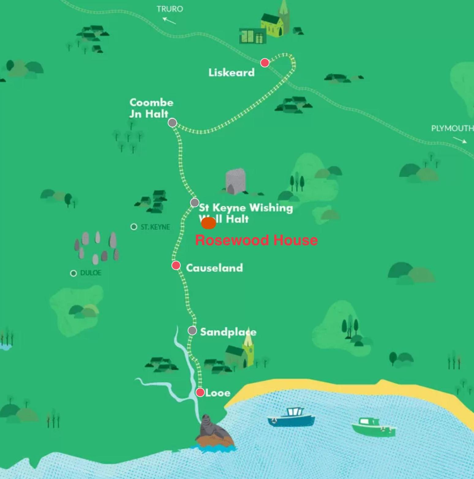 Shepherd's hut at Rosewood House