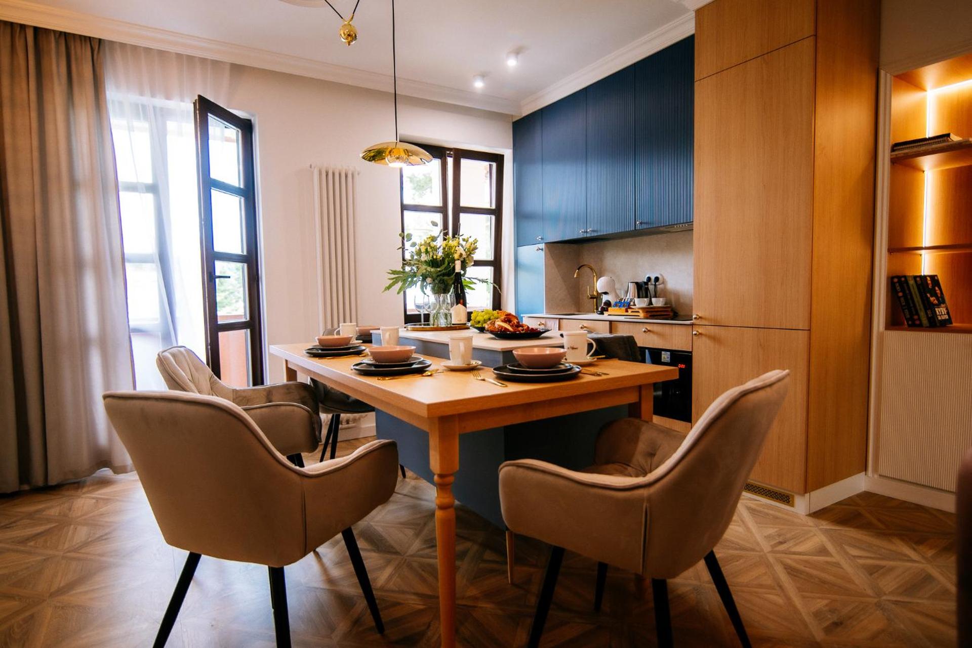 Apartamenty Chopina Stare Miasto Zamość, Apartamenty Dwuosobowe, Apartamenty Czteroosobowe z Prywatną Sauną