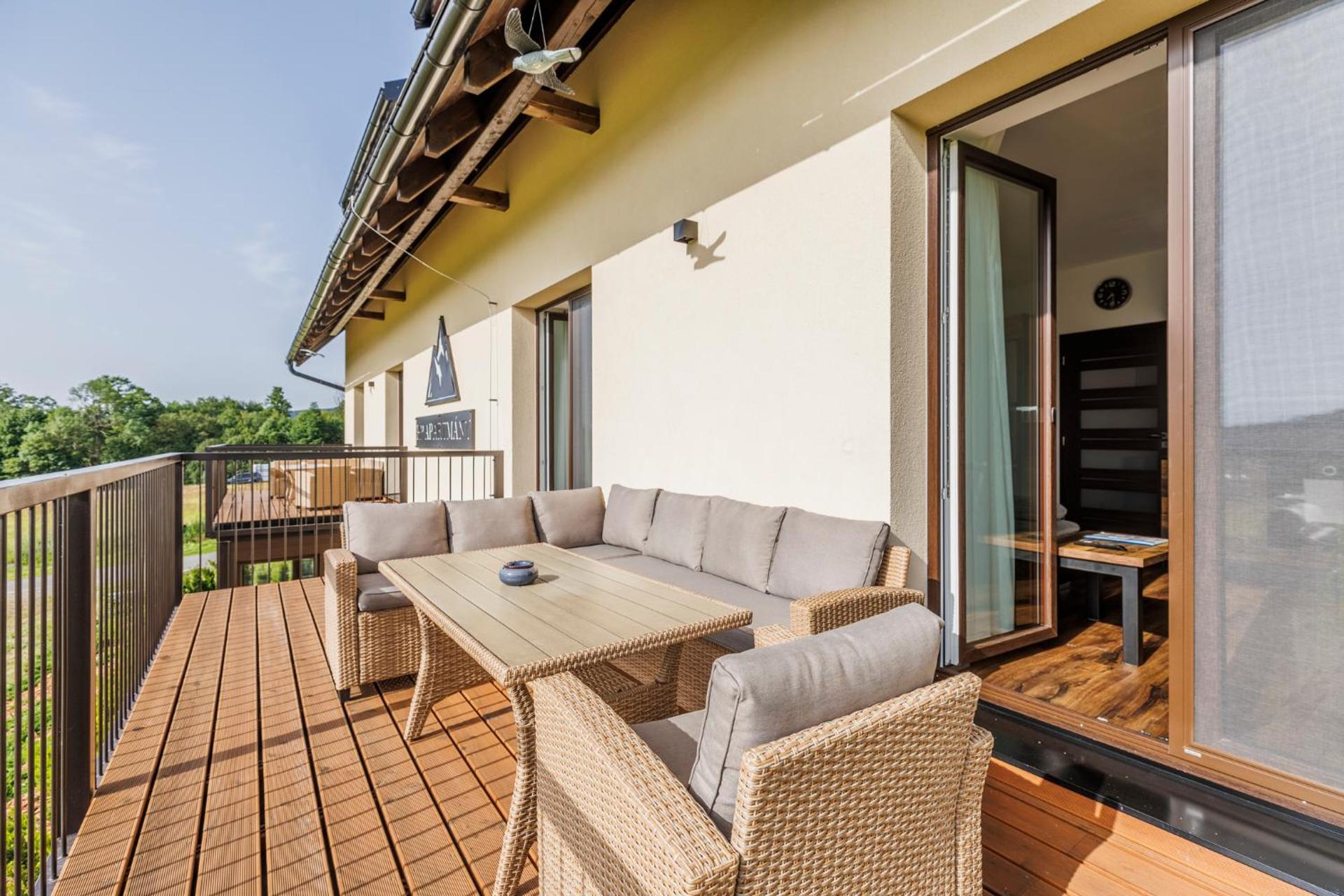 HP APARTMÁNY SKIAREÁL- Buková Hora v Orlických horách 100 m od lanovky