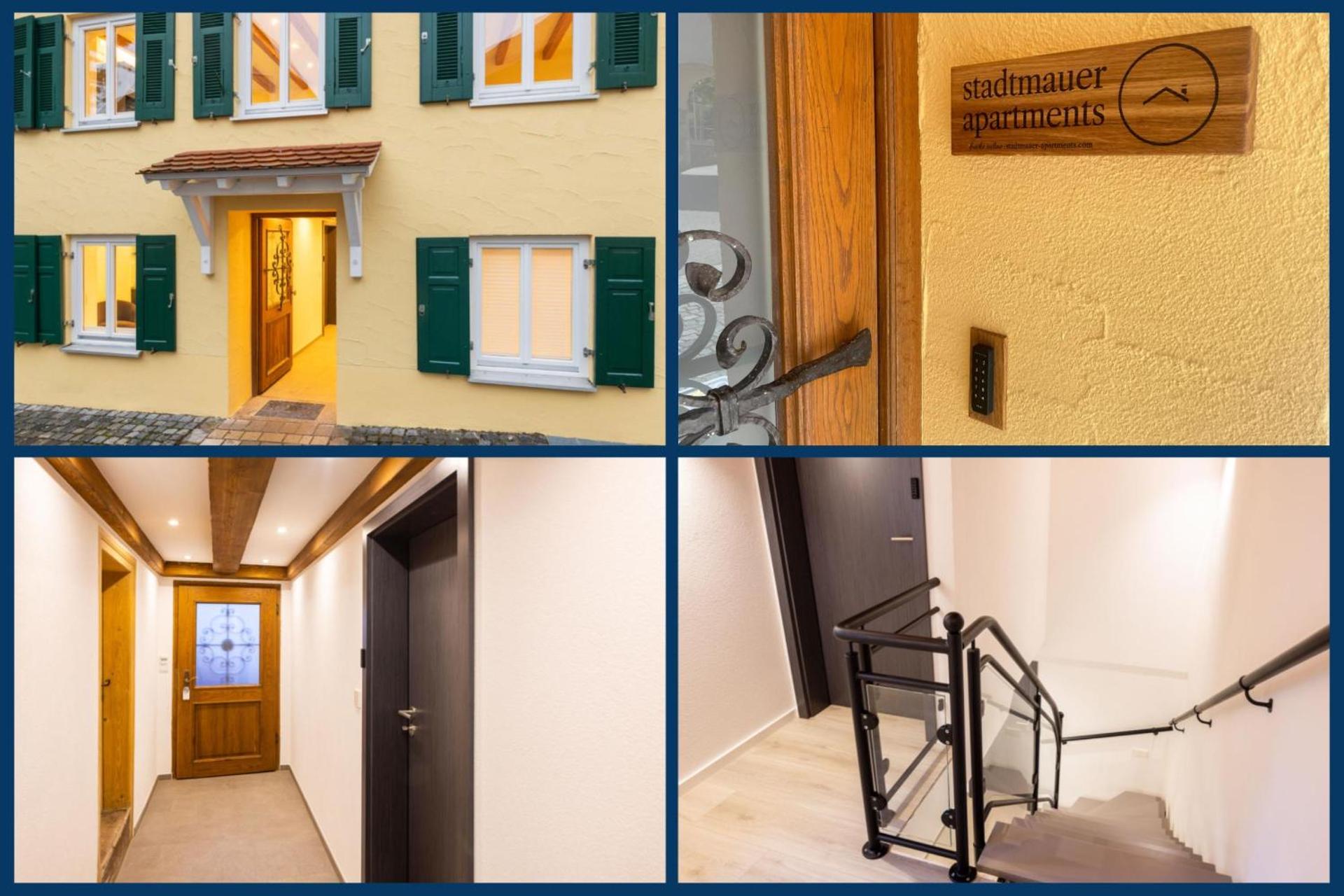 stadtmauer apartments - Stilvolle Wohnung mit King Bett direkt an der historischen Stadtmauer