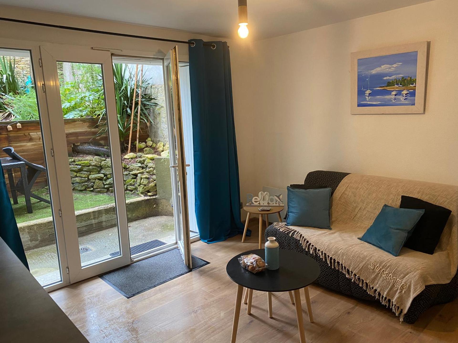 Un cocon face à la plage