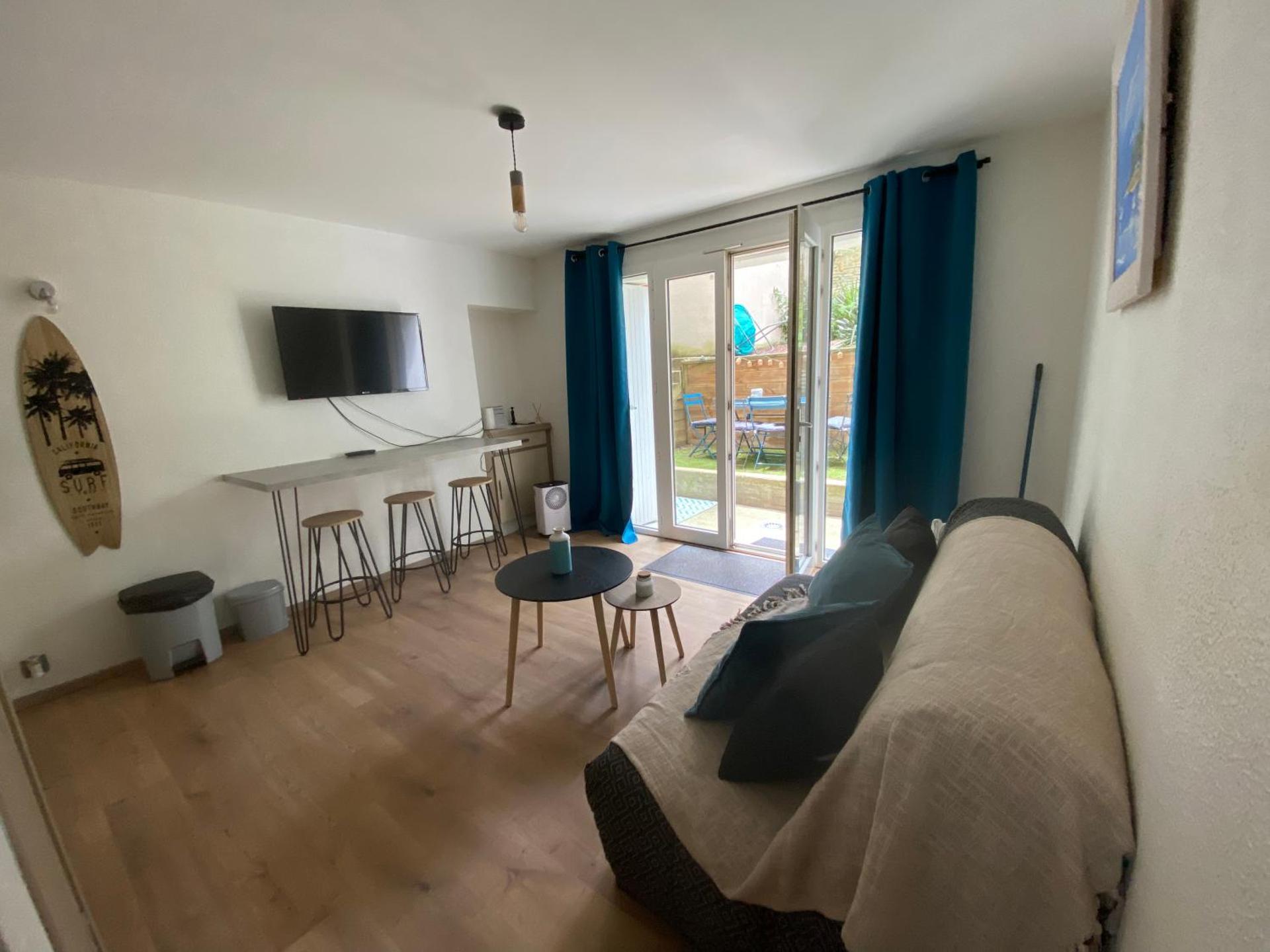 Un cocon face à la plage