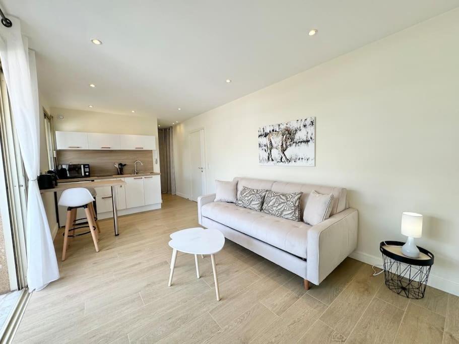 Le studio Palm Beach, Clim ,Parking, Neuf