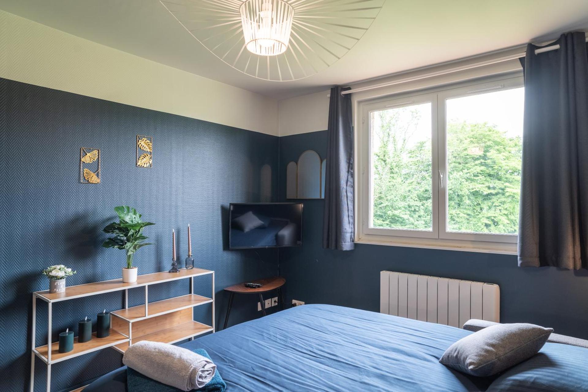 Gite "LES ORMES" - Calme & Confortable - Lit QUEEN SIZE - Vue sur étang à 10mn du TOUQUET