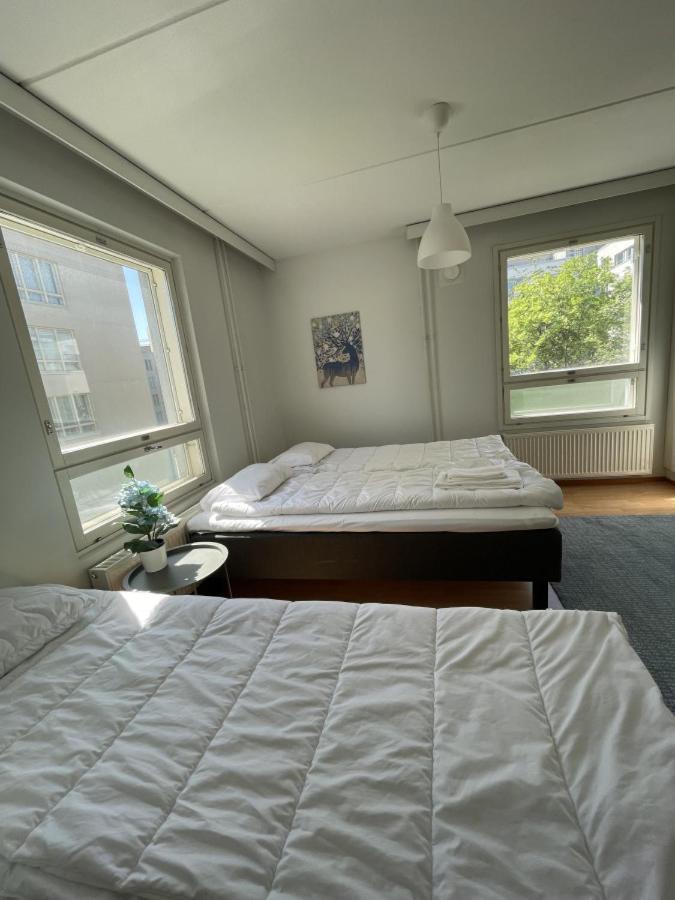 One-bedroom 66m2 apartment with sauna and parking