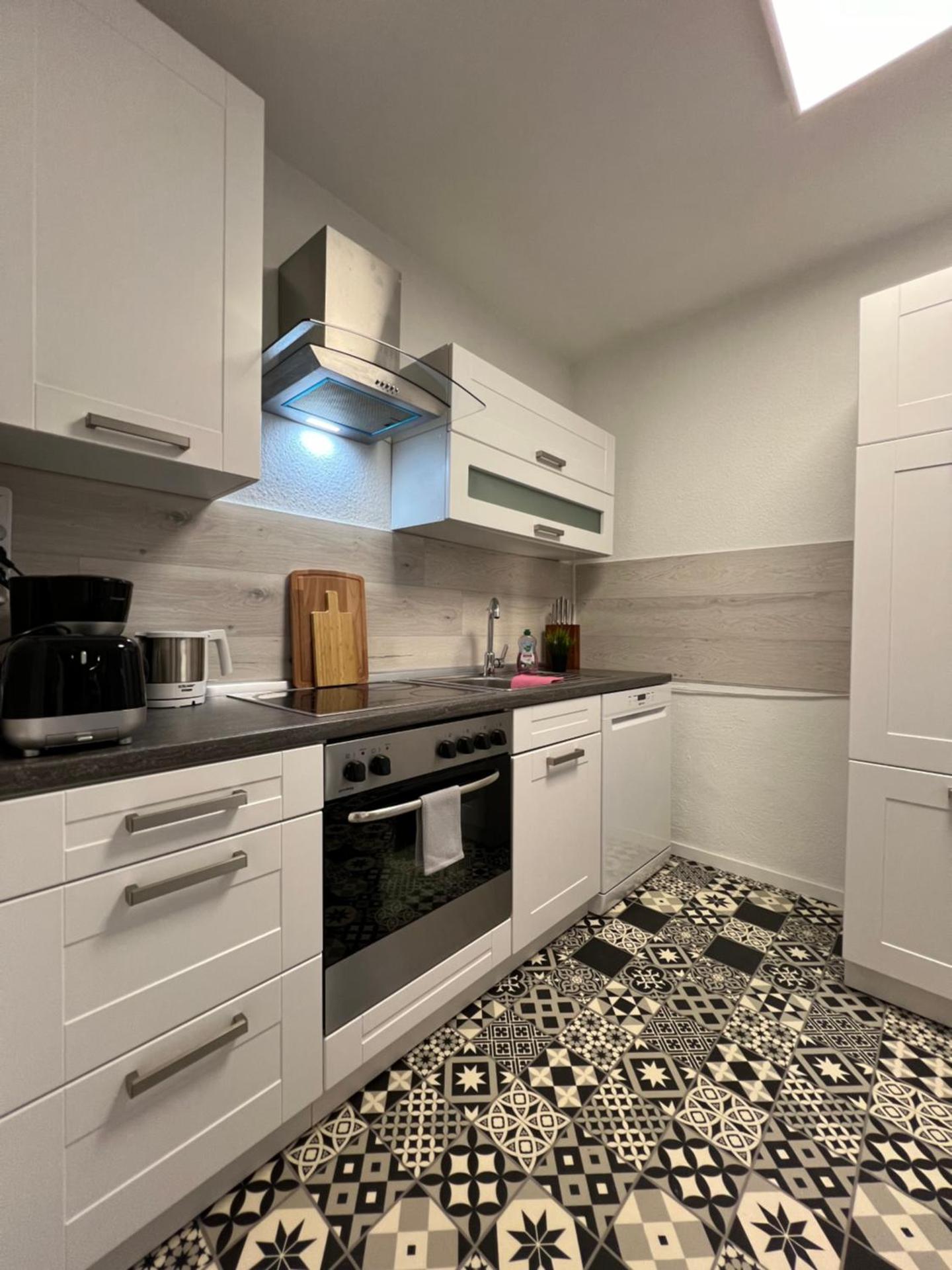 Moderne, helle Terrassenwohnung im Kurort