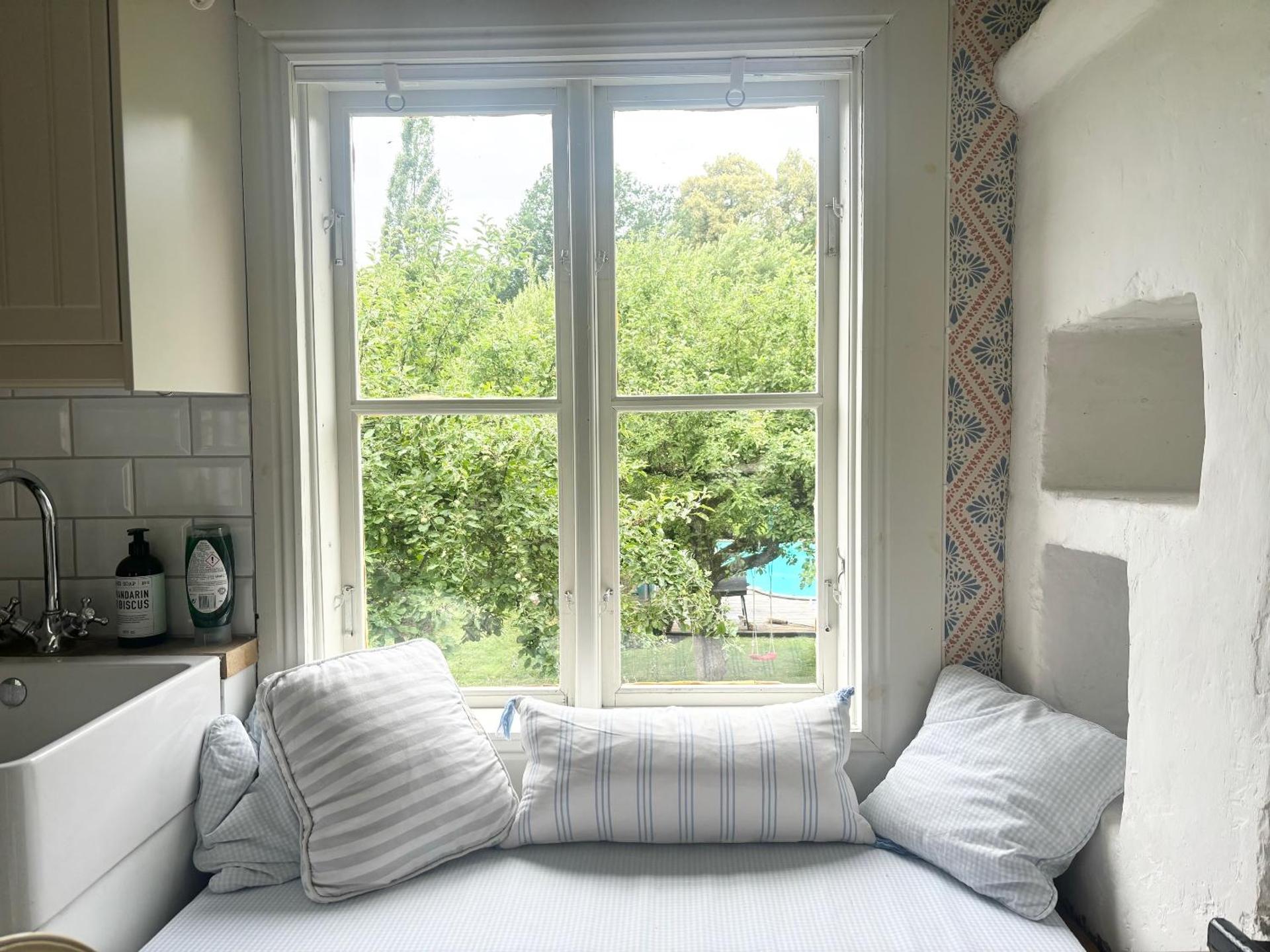 Villa med udsigt til haven