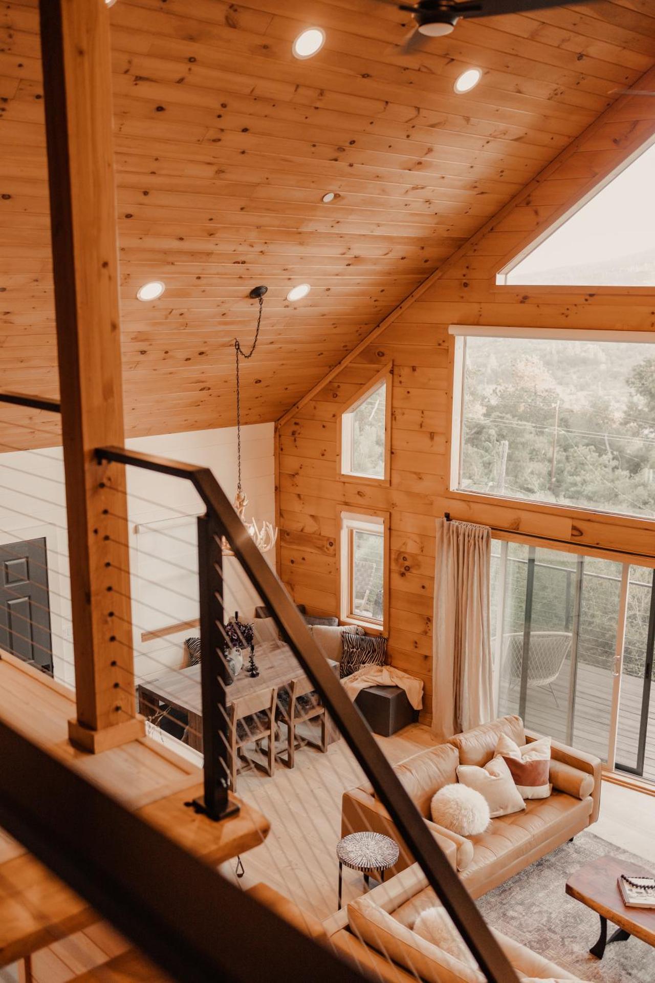 Award-Winning A-Frame with Views and Cedar Hot Tub