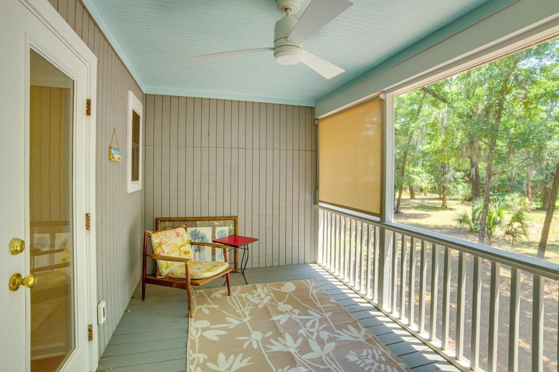 Near Edisto Beach State Park Home with Lanais!