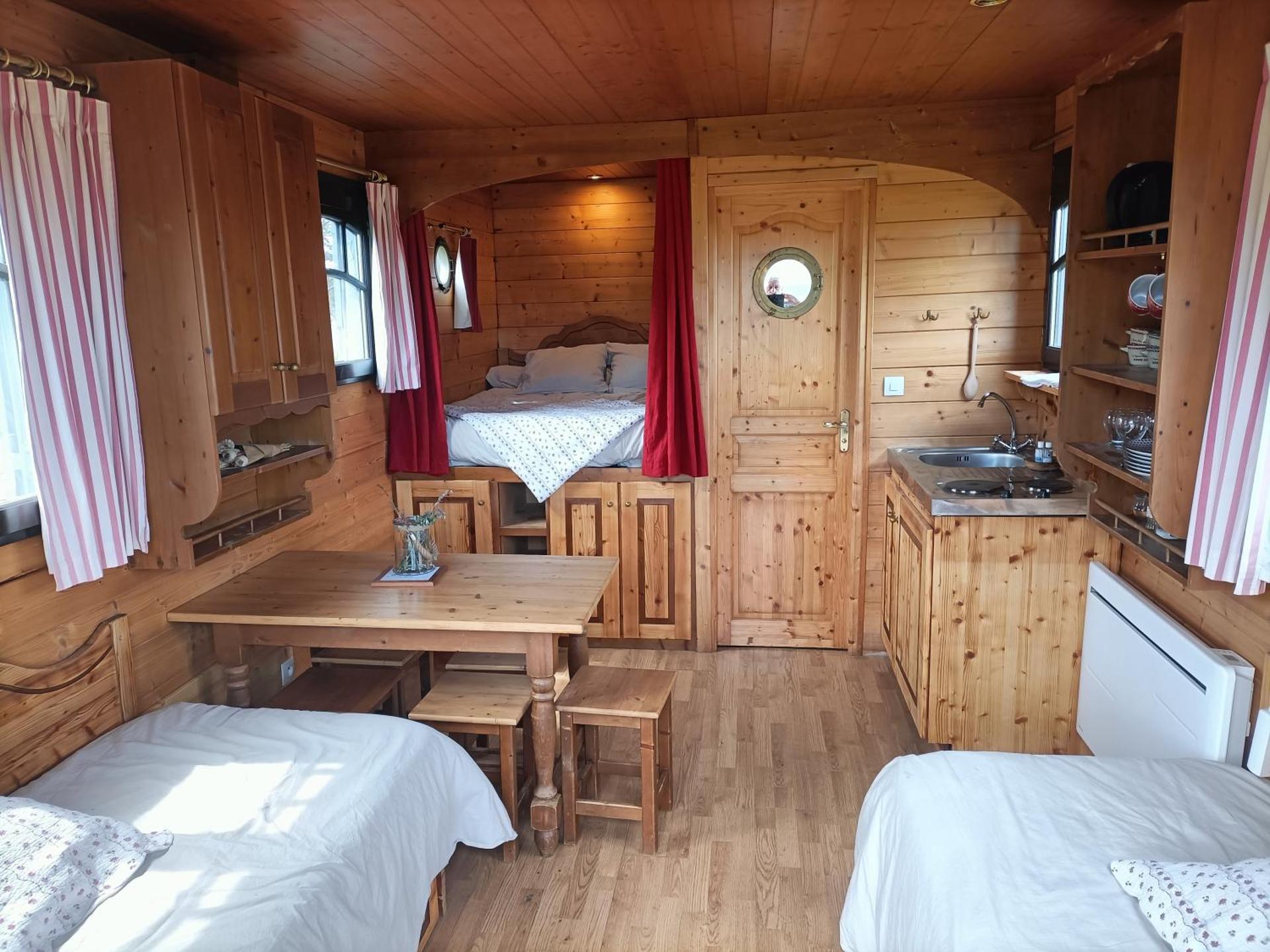 Roulottes - Les lits de berger