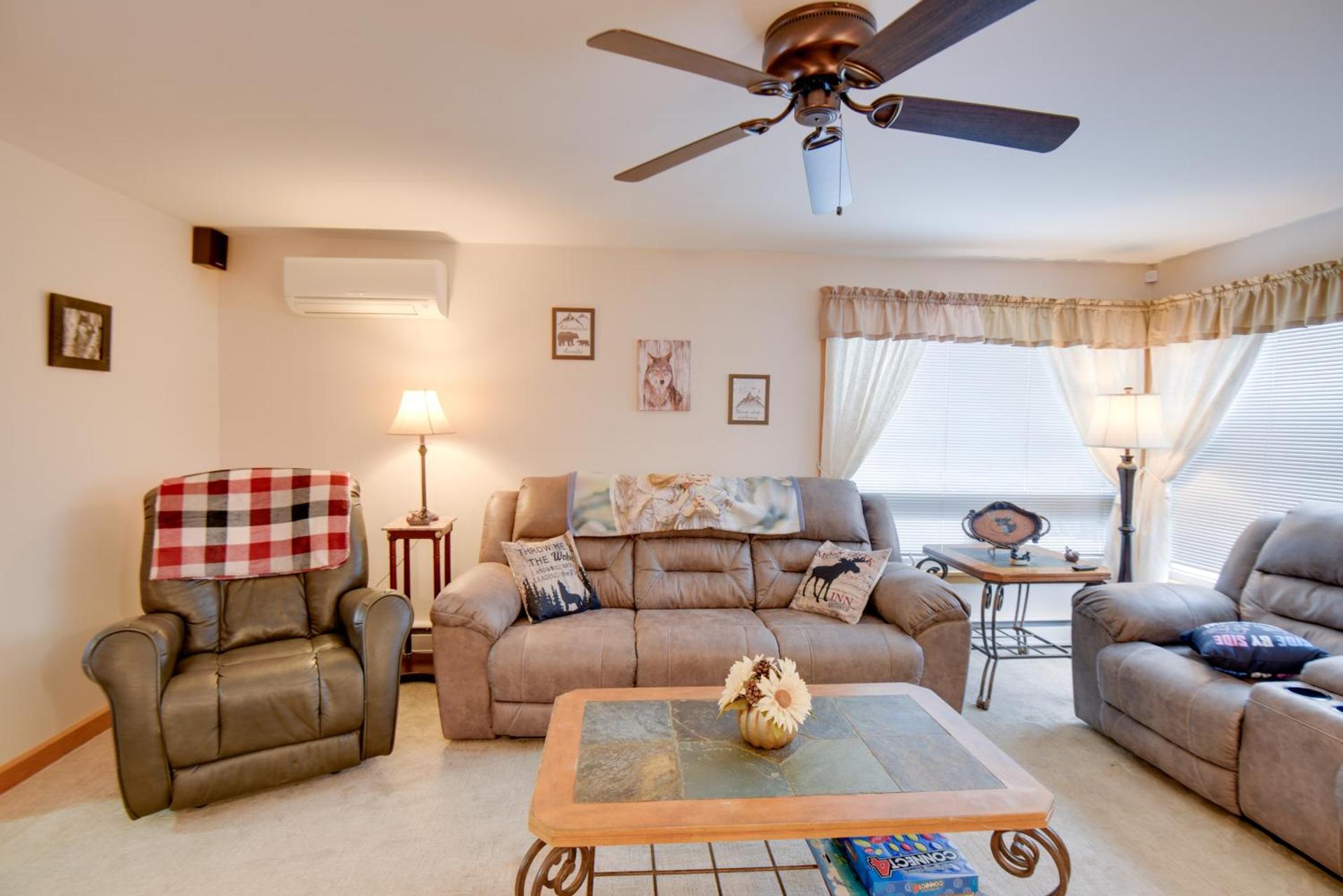 Cozy Home with ATV Trail Access in Berlin!