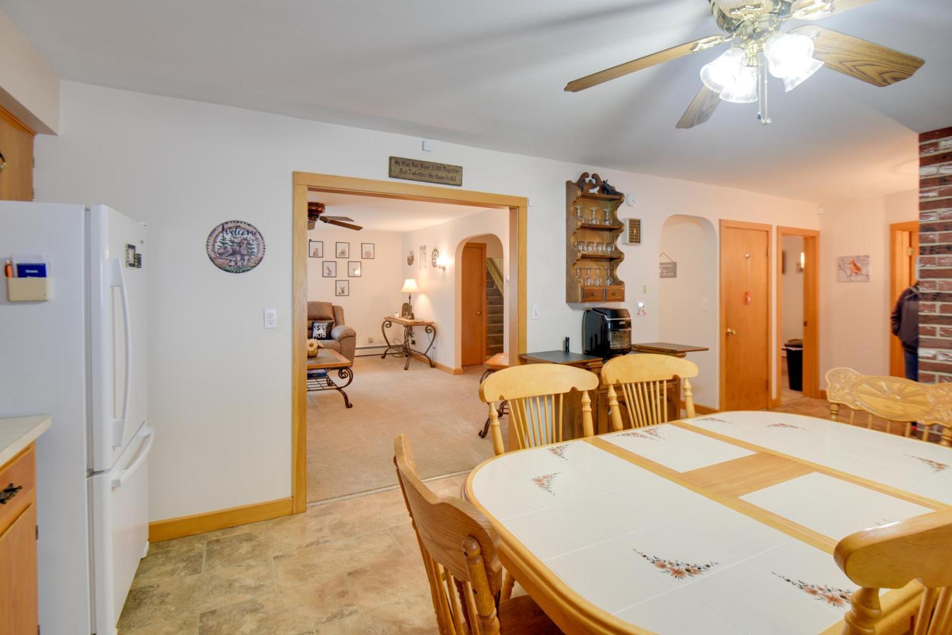 Cozy Home with ATV Trail Access in Berlin!